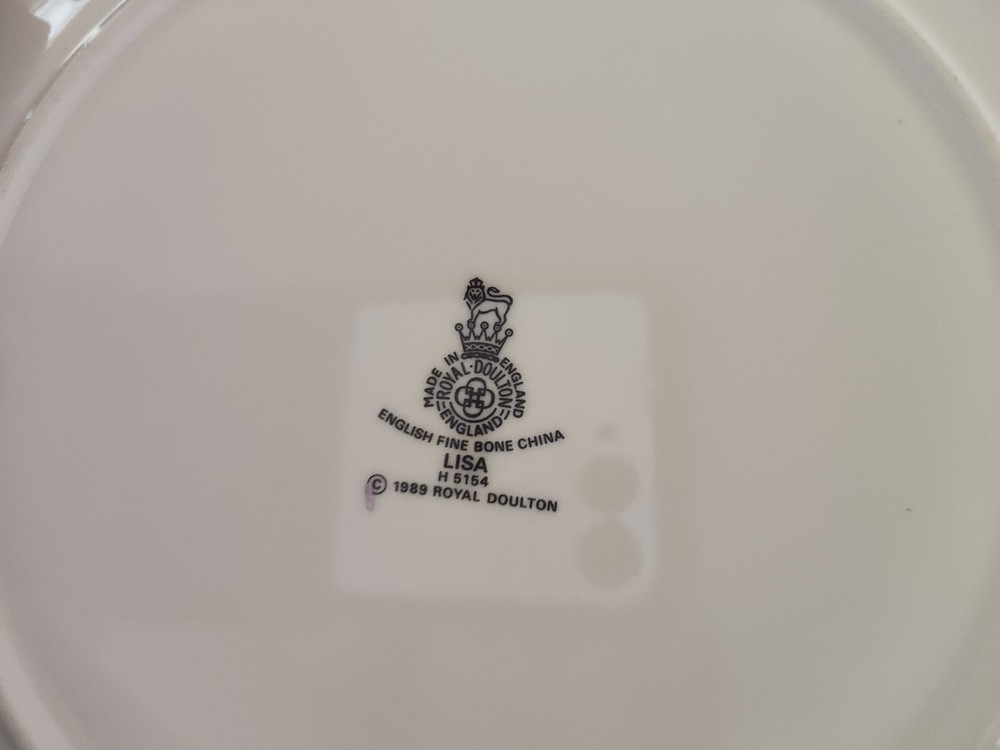 Royal Daulton "Lisa" Pattern China Items - Never Used!
