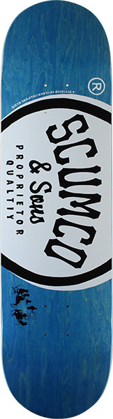 Scumco Logo Skateboard Deck 7.87