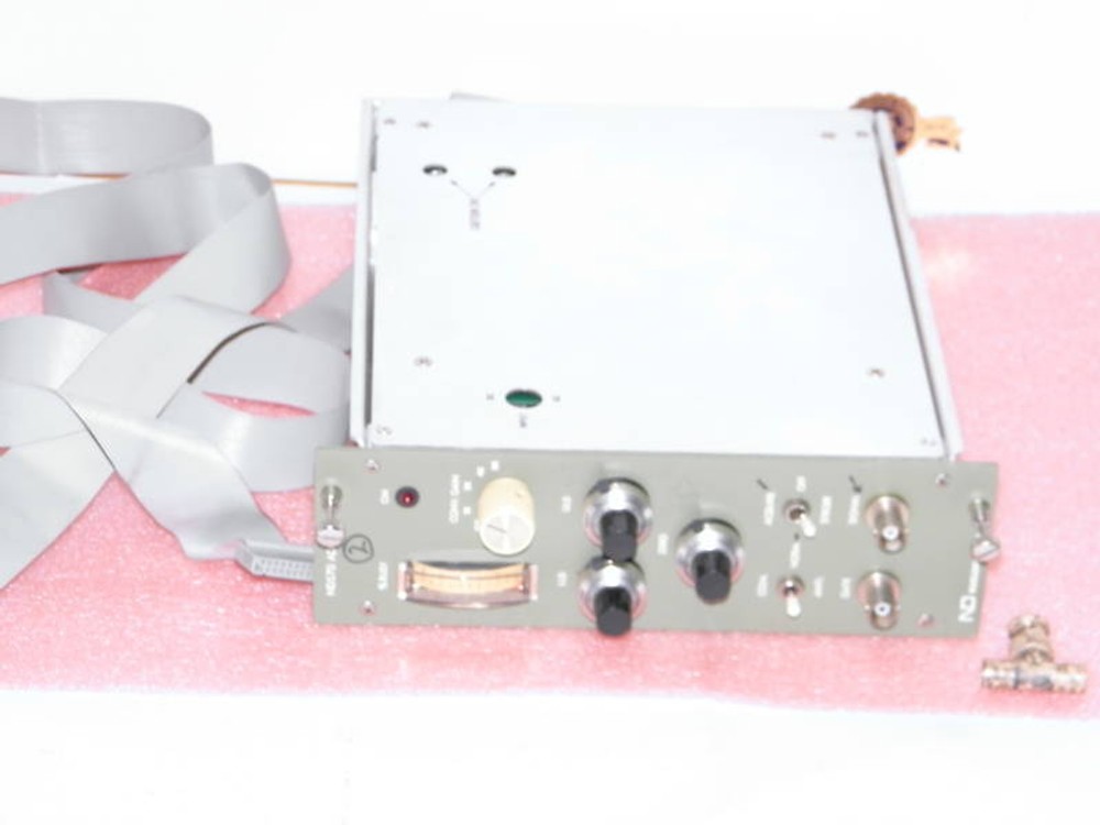 ND Nuclear Data ND570 ADC NIM module with cable 88-0673