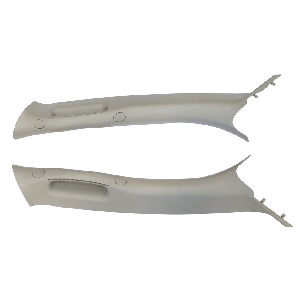 Beige Pair Pull Grab Handle A Pillar Windshield Post Trim For 02 03-10 Dodge Ram