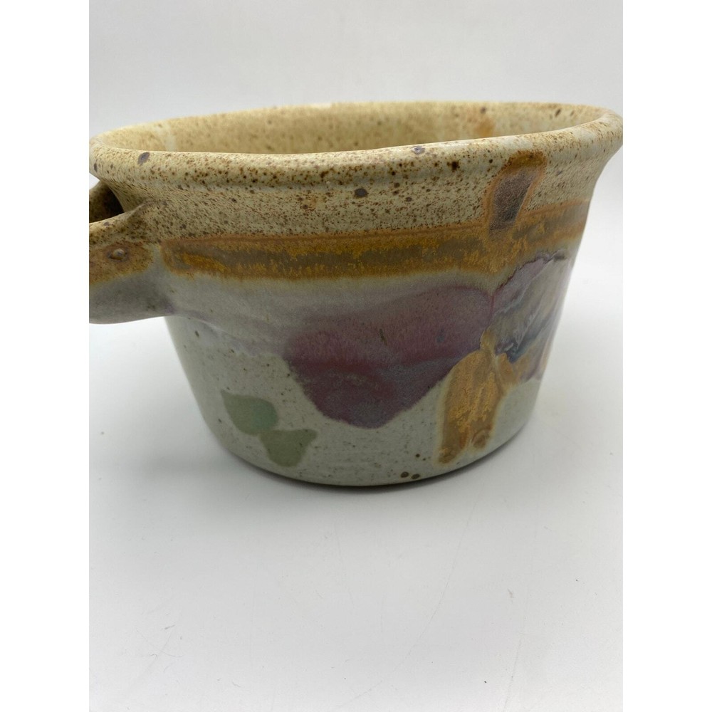 Chamberlain Stoneware Handled Bread baker Casserole Studio pottery