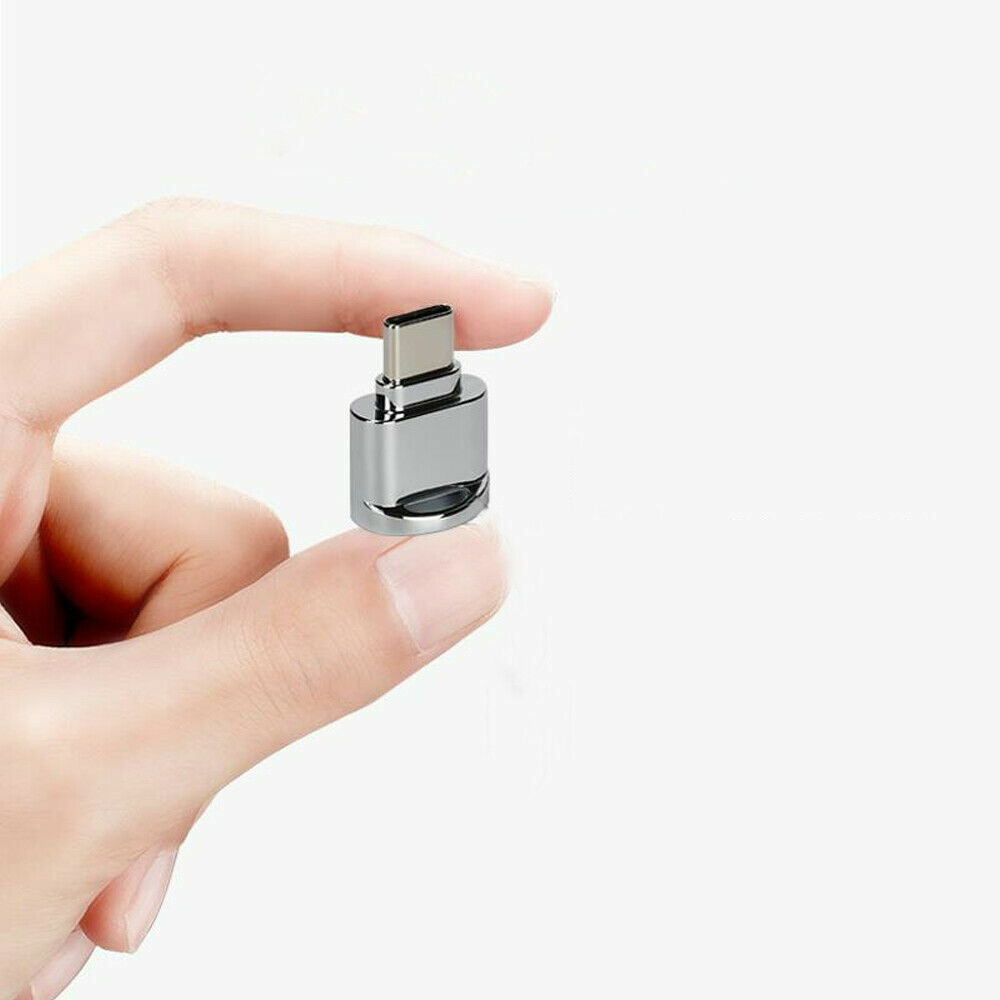 Mini Type C For Micro SD TF Memory Card Reader OTG Adapter Type C USB 3.1 Light