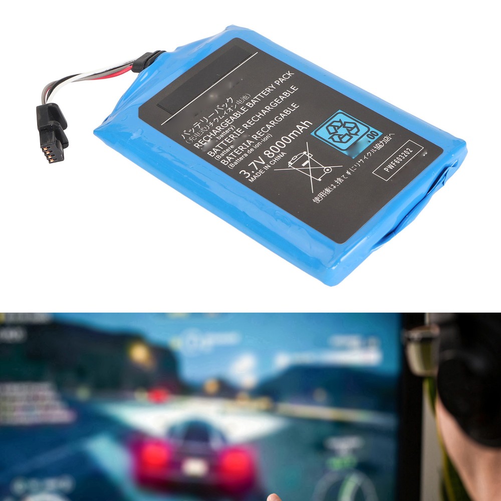 For U Gamepad Battery 8000mAh Replacement Rechargeable Battery Pack Kit