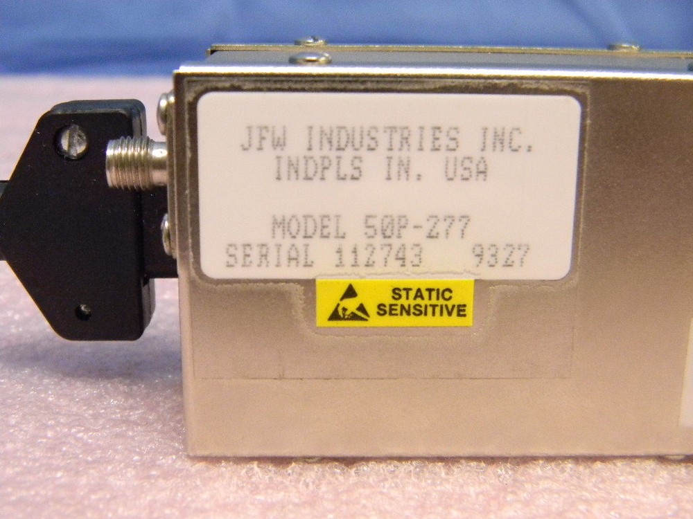 JFW 50P-277 SMA Solid State Programmable Attenuator 10-200MHz 0-15dB 1dB Steps
