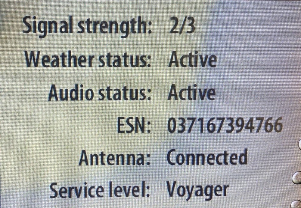 Simrad WM-2 Weather Module & Sirius Satellite Radio Module Only~ Active