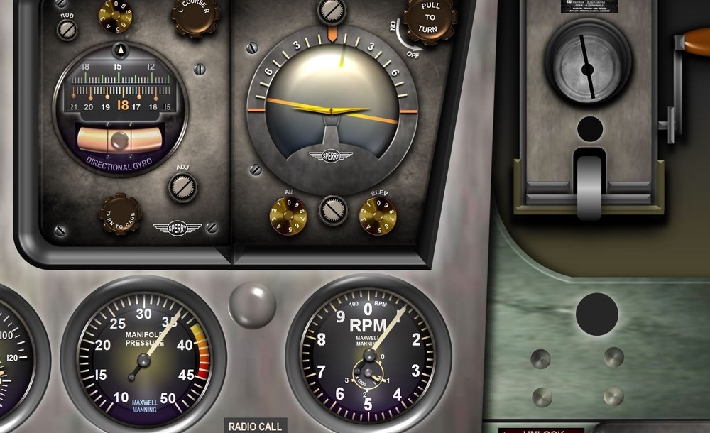 SBD DAUNTLESS COCKPIT instrument panel CDkit