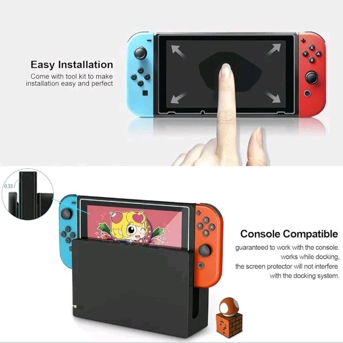 Ivoler 3-Pack Tempered Glass Screen Protectors for Nintendo Switch 2