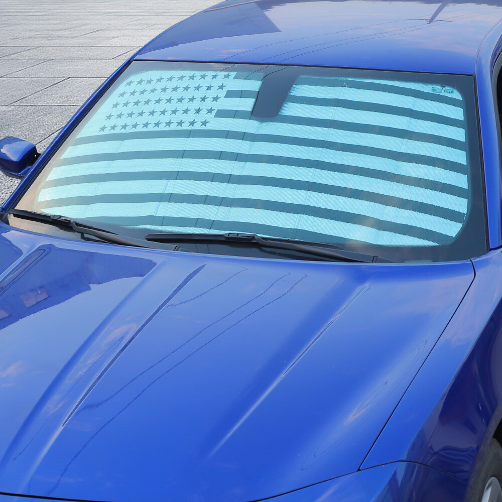 Foldable Windshield Sunshade UV Ray Reflector Visor Protector for Dodge Charger