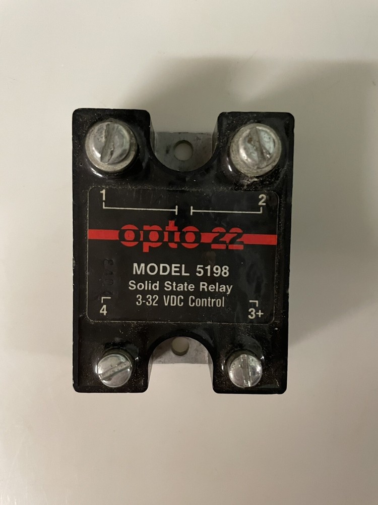 OPTO 22 5198 Solid State Relay 3 32 VDC Control