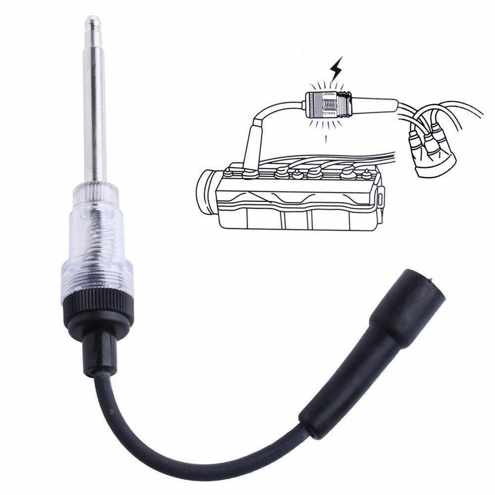 Spark Plug Tester Ignition System Coil Engine In Line Diagnostic Test Tool