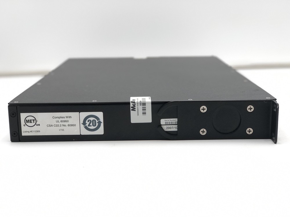 McAfee IntruShield I-1400 4-Port 200Mbps IPS Firewall Network Security Platform