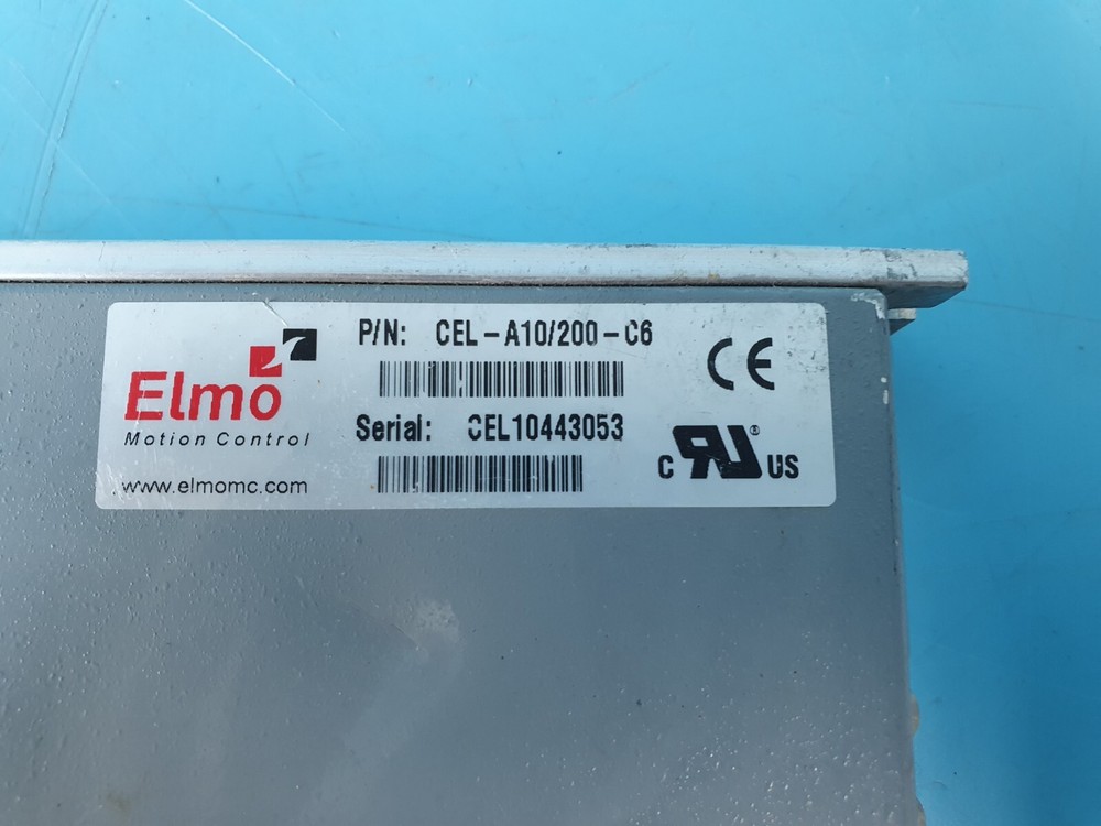 ELMO MOTION CONTROL CEL-A10/200-C6 SERVO DRIVER