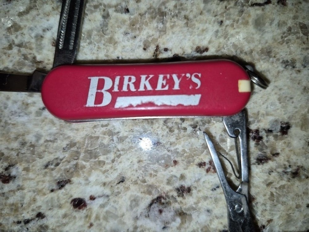 Vintage Advertising Multi-Tool, Knife File Scissors
