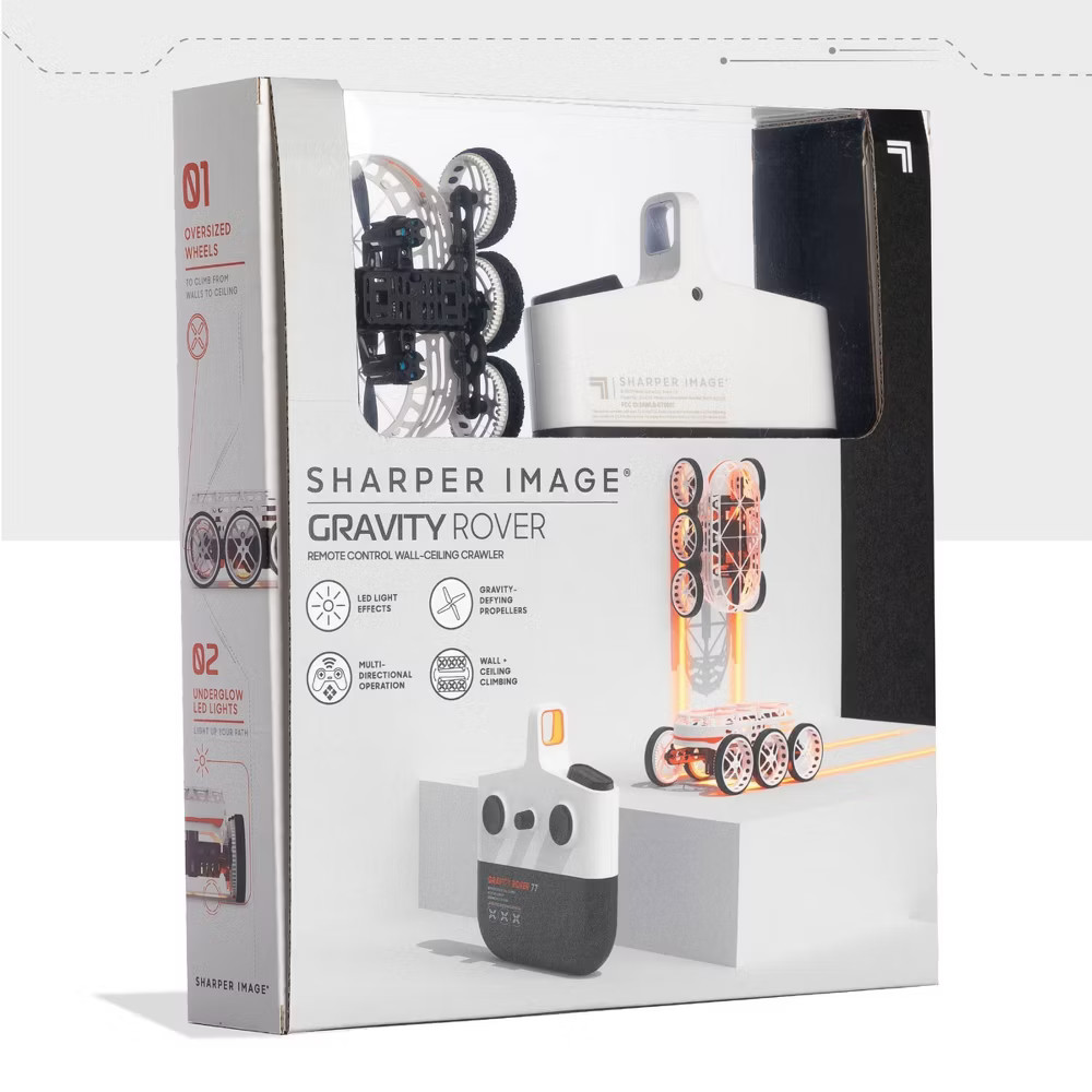 Sharper Image Remote Control (RC) Gravity Rover Wall-Ceiling Climber