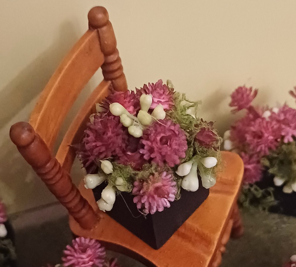 Flower Box with flowers