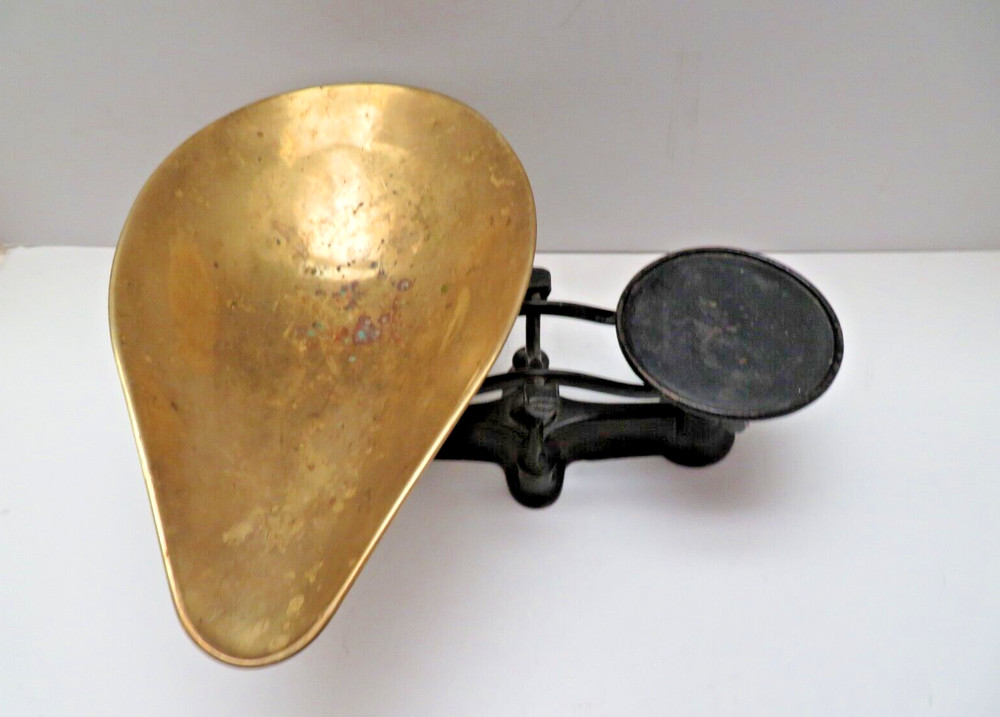 Vinatge Standard Blance Scale w/Brass Holder