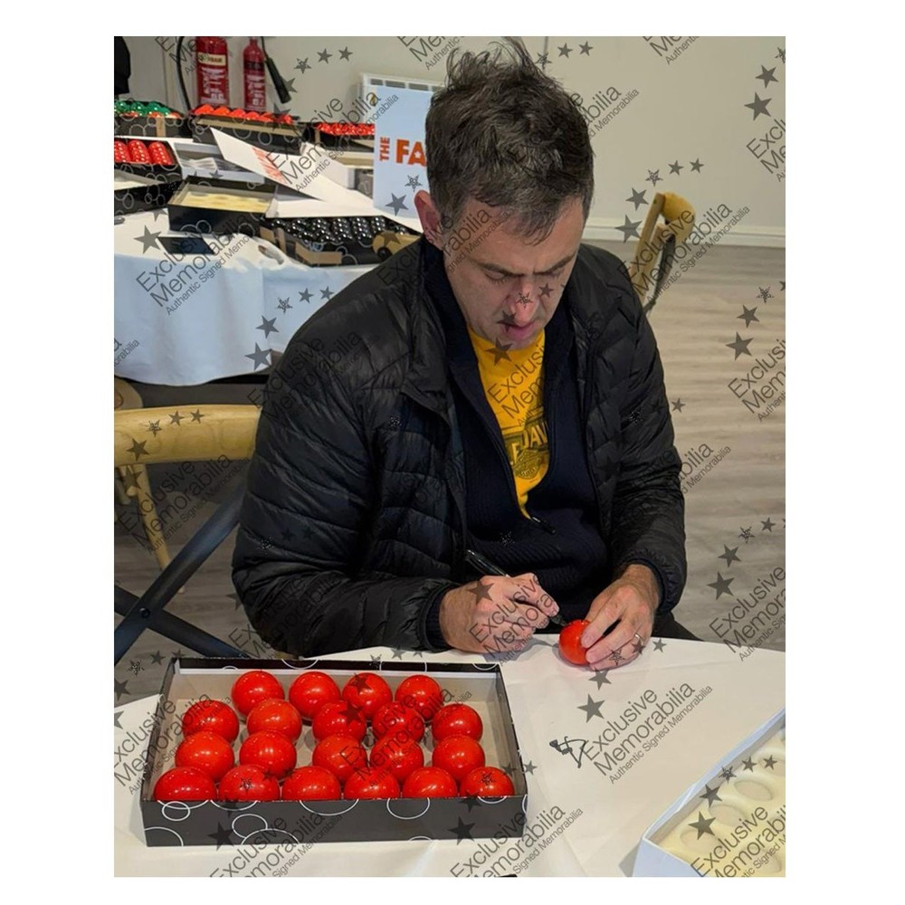 Ronnie O'Sullivan Signed Red Snooker Ball