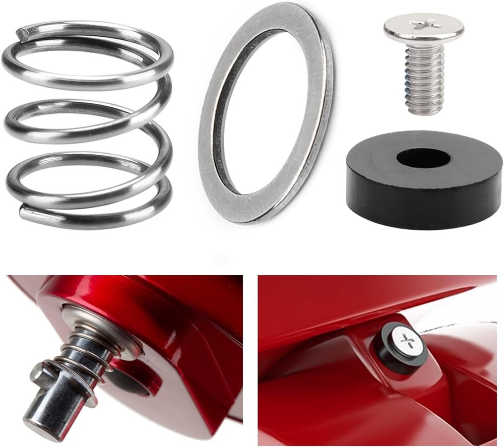 Spring and Washer Replacement for KitchenAid Mixers - Kitchenaid Tilt Silver