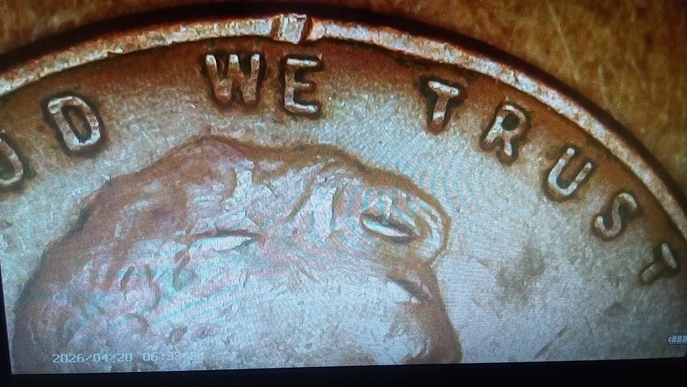 1937 Lincoln Wheat Cent Error Coin Rare Lamination
