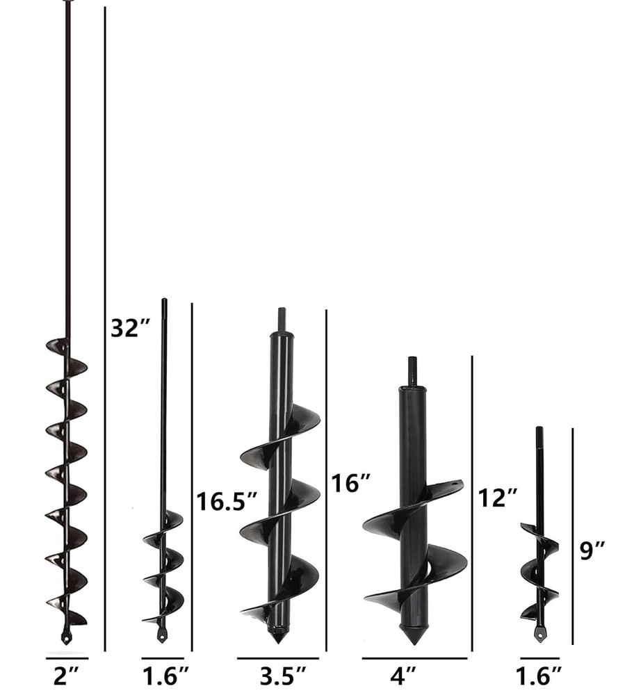 Universal Cordless Drill Auger Bit Set