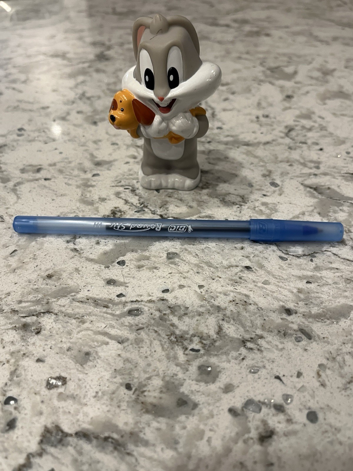 Cartoon Network Mattel 2003 Looney Tunes Baby Bugs Bunny with Puppy Toy