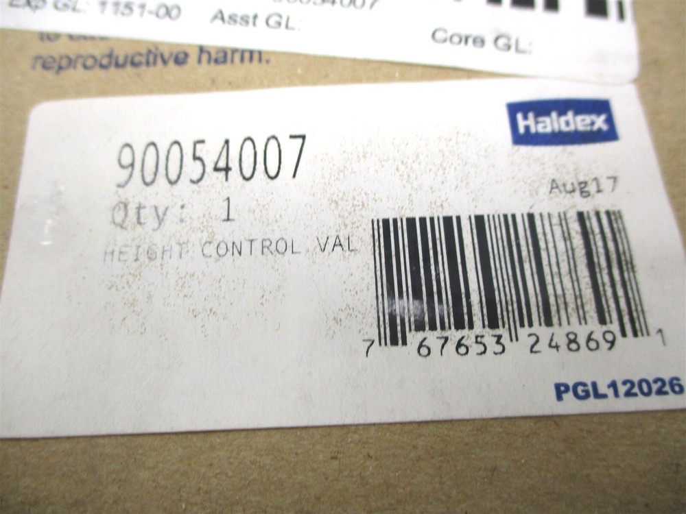 90054007 NEW HALDEX CONTROLLED RESPONSE HEIGHT CONTROL VALVE
