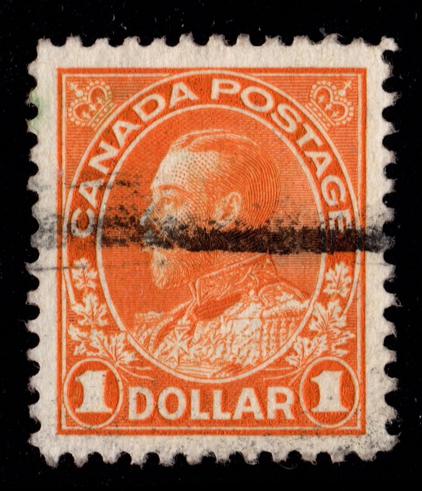 #122 Canada used  well centered