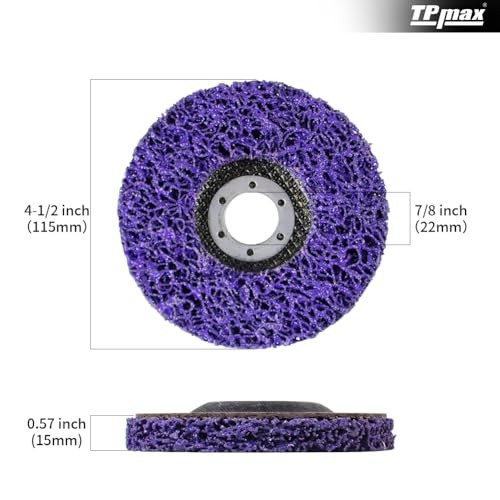 4-1/2" x7/8'' Stripping Discs Rust Remover Wheel Remove Paint and Oxidation