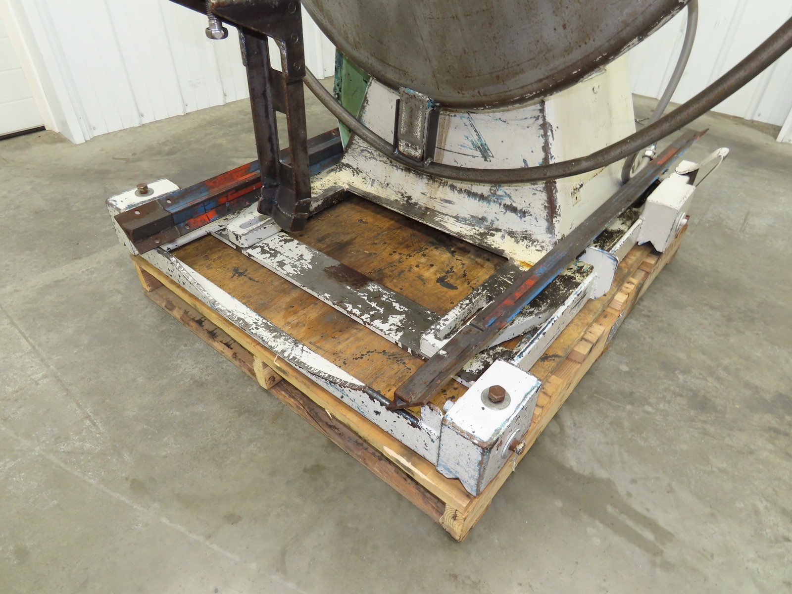 FJ Littell Machine Coil Stock Uncoiler 4000lbs Power Feed Decoiler 230/460V