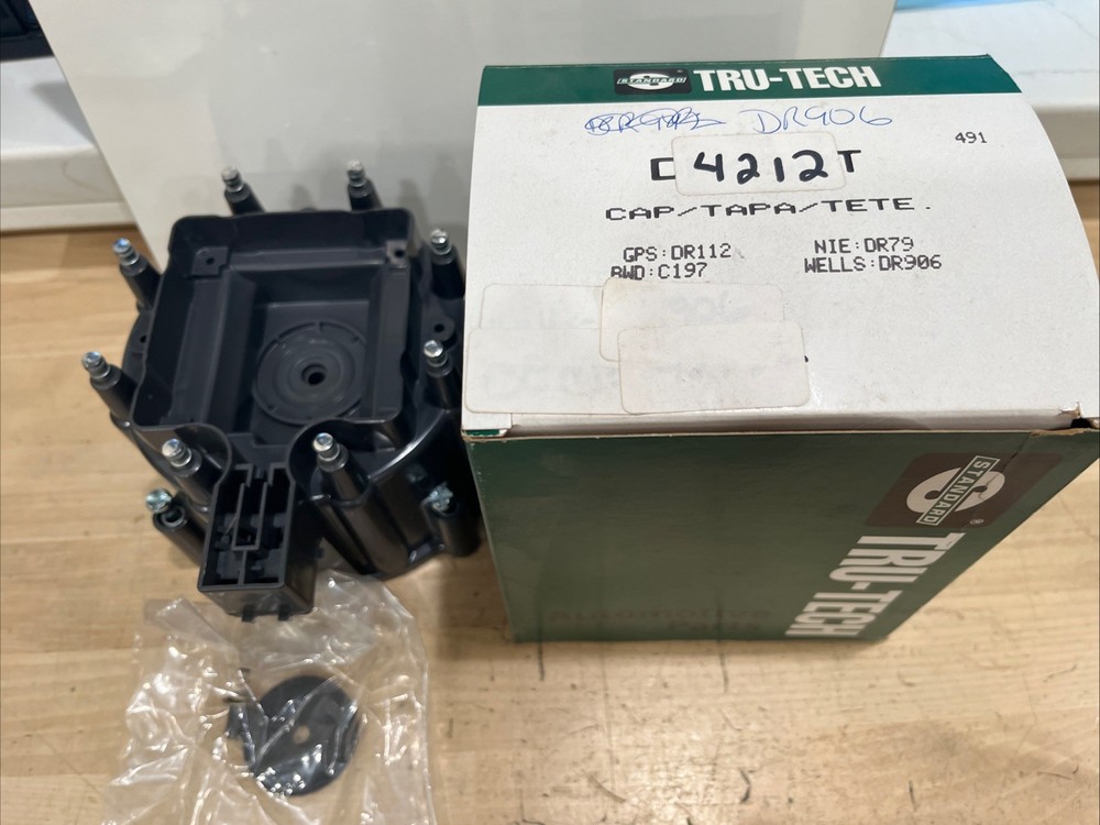 Distributor Cap Standard Tru-Tech 4212