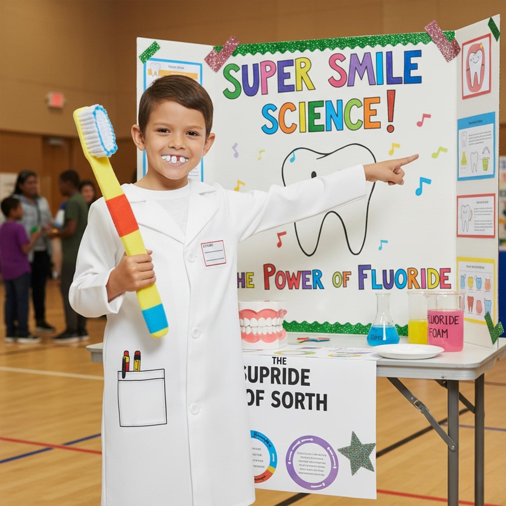 Dentist Kit Costume Accessory Medium