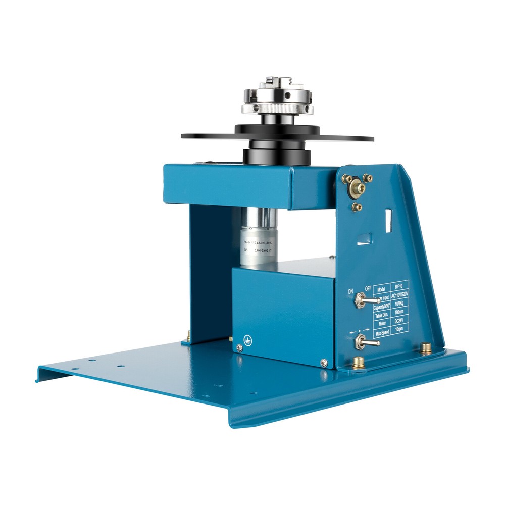 Rotary Welding Positioner With Adjustable Speed and Tiltable Table