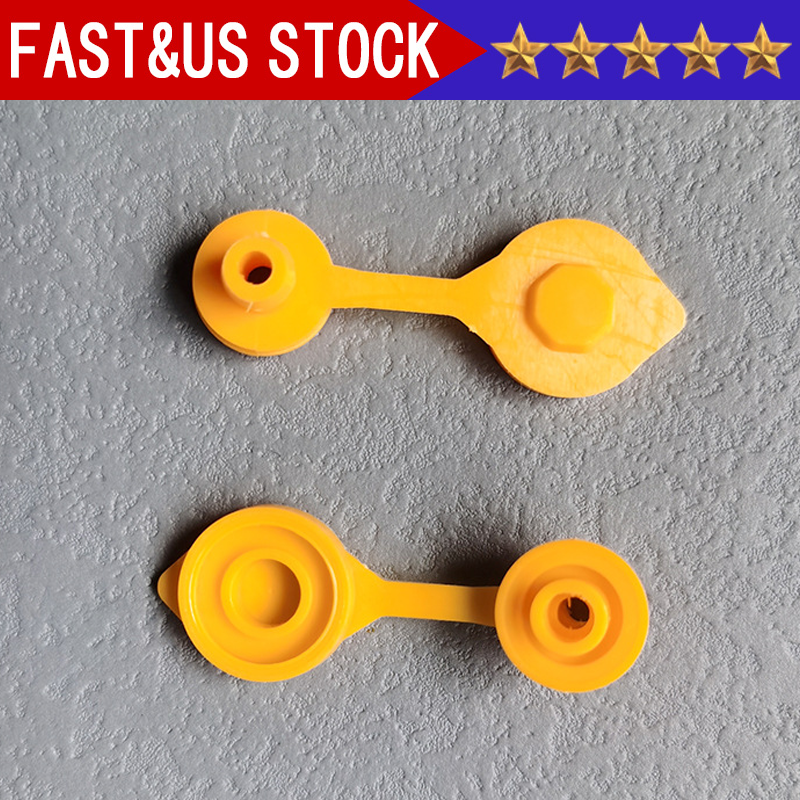 5 Yellow Fuel Gas Can Jug Vent Cap Blitz Wedco Scepter Essence Midwest Eagle