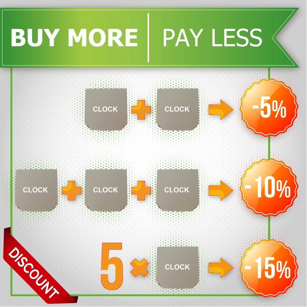 Vinyl Clock Flash Wall Clock Unique Art Design Vinyl Wall Clock 16