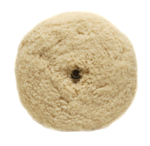 9" Wool 4-PLY Double Sided Buffing Pad for Compound Cutting Polishing Fast Ship