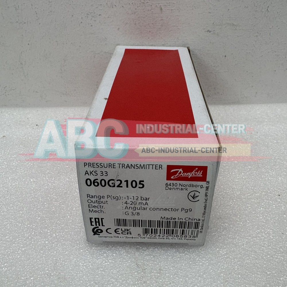 1PCS New Danfoss AKS33 060G2105 pressure sensor#