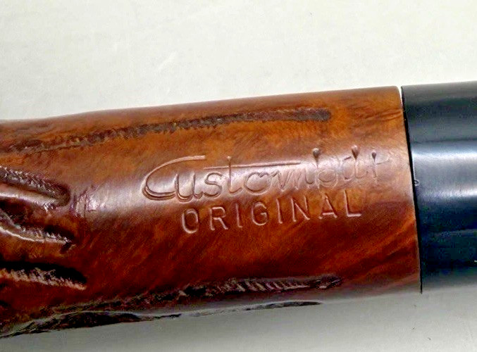 Custombilt Original 652 Cauldron Estate Pipe Clean Sharp Example w/ Pouch