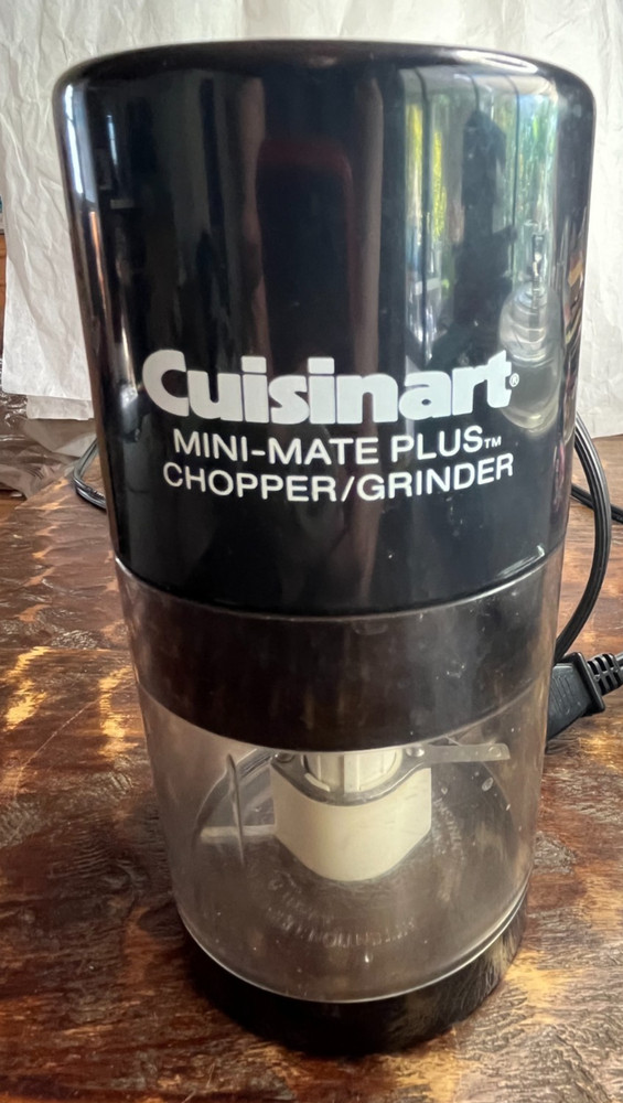 Cuisinart Mini-Mate Plus Chopper Grinder 2-Settings Model MM-2M Black-Tested