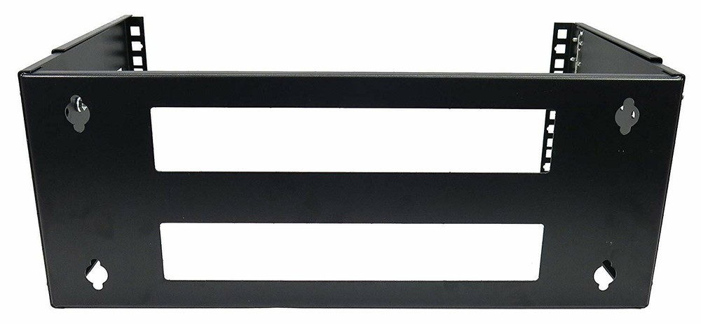 CNAweb 4U 19-Inch Hinged Extendable Wall Mount Bracket Network Equipment Rack