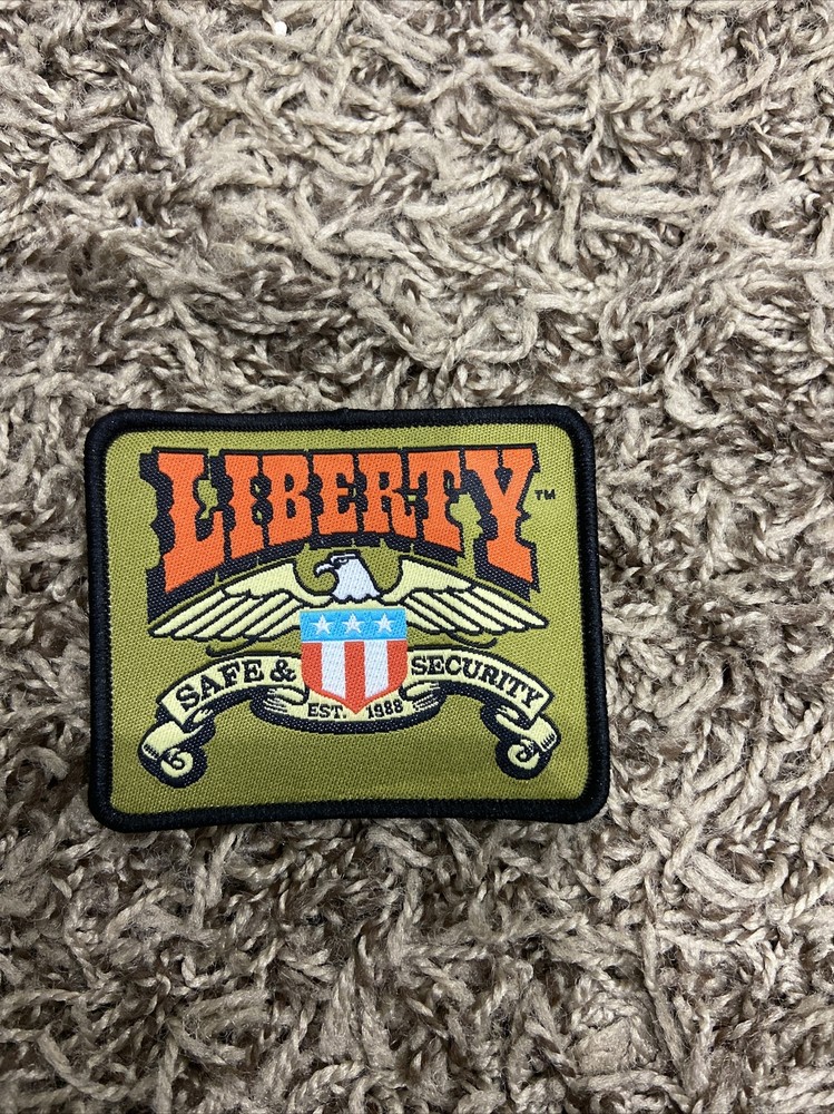 Shot Show Liberty Safe Security Sew Iron On Patch Eagle