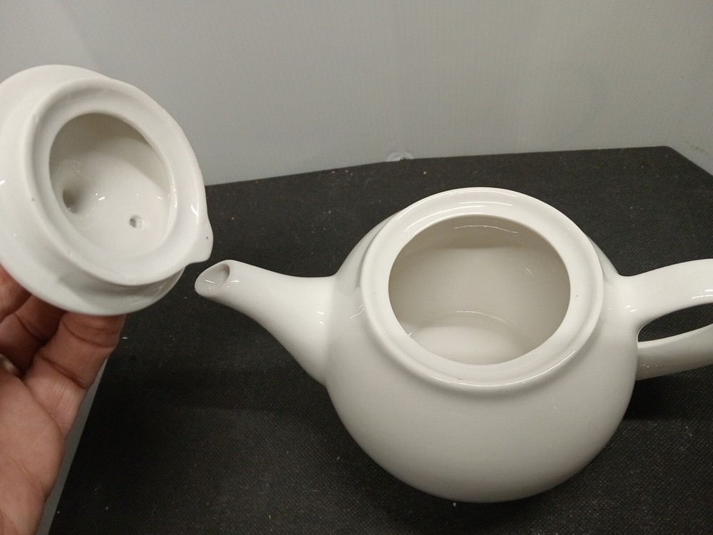 Hotelware White Tea Pot Beverage Pot 800ml