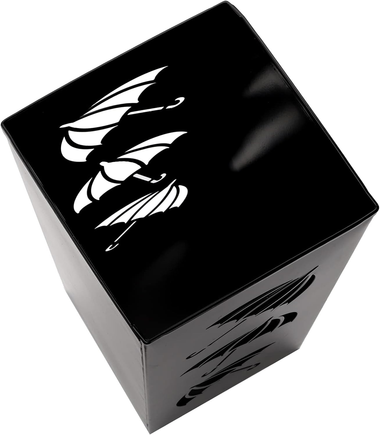 Okllen Metal Umbrella Holder Square Umbrella Stand Rack for Entryway 6.3 x