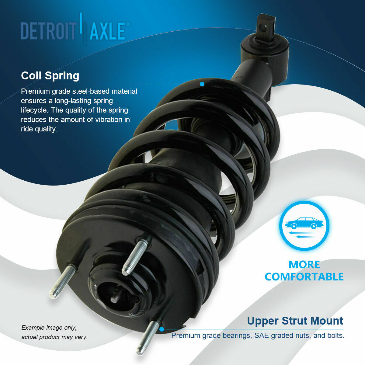 Front Struts Rear Shocks for Chevy Tahoe Avalanche Suburban 1500 Yukon Escalade