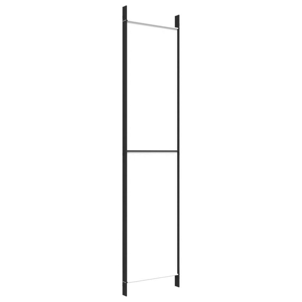 4-Panel Room Divider White 78.7"x86.6" Fabric