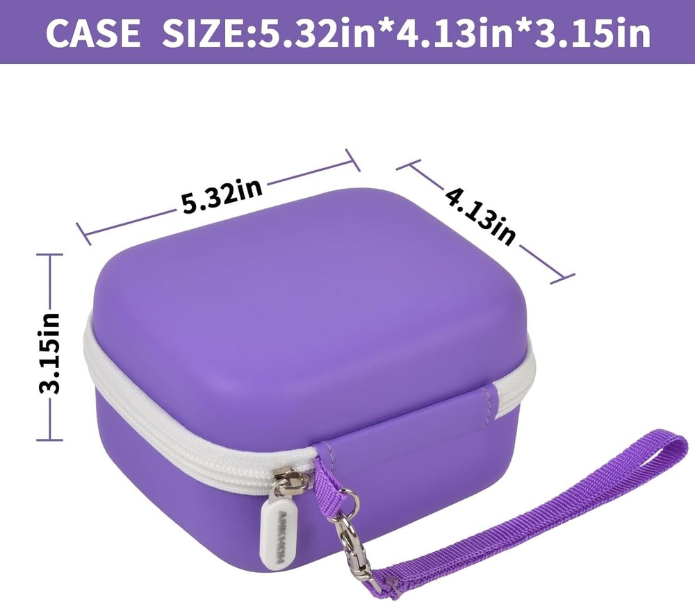 Compact and Stylish Label Maker Storage Case for Memoking T02 & Phomemo Models