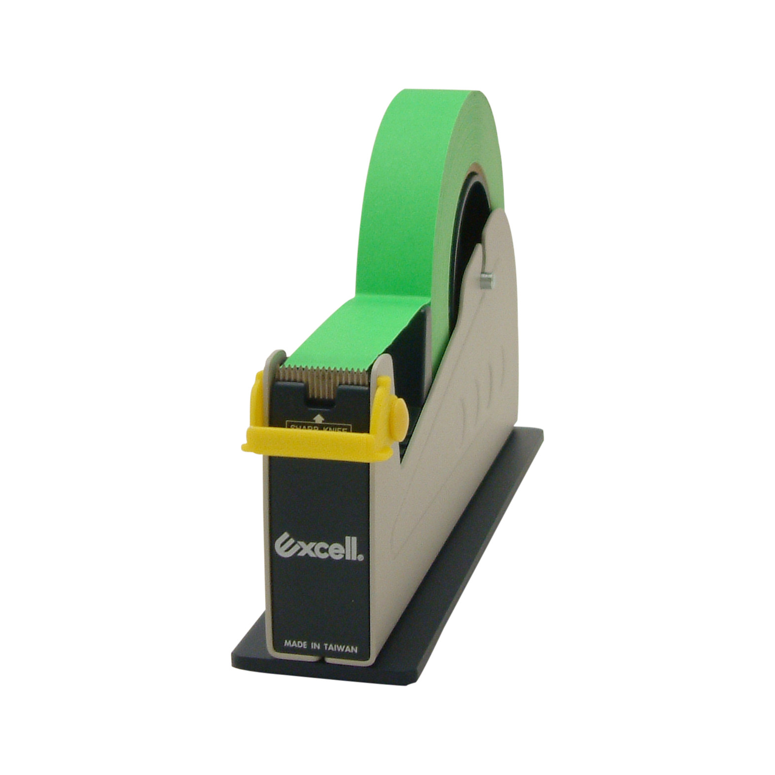 Excell EX-17 Steel Desk Top Tape Dispenser: 3 in width **suction cup bottom