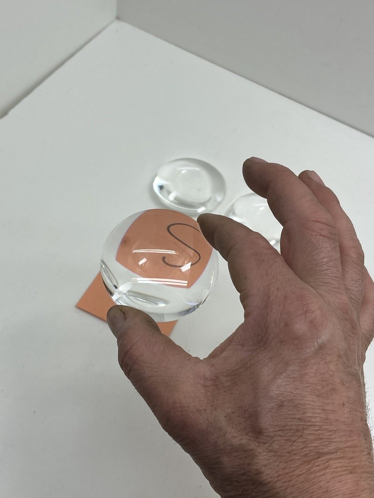 Three Magnifying Lenses