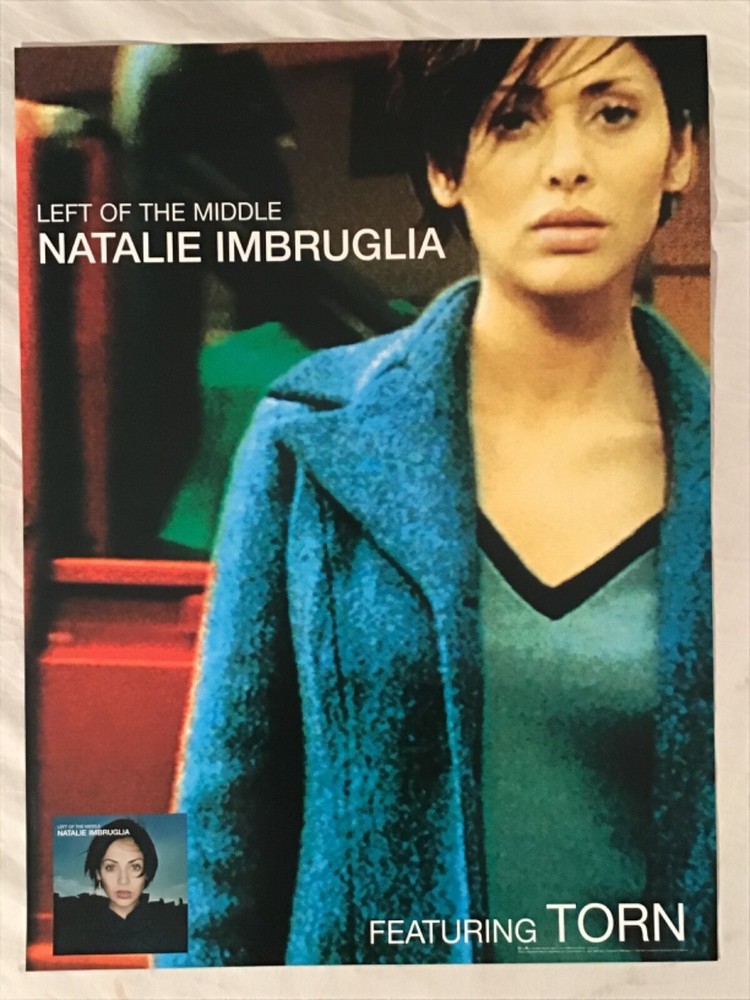 Natalie Imbruglia 1998 Promo Poster Left Of The Middle New Condition