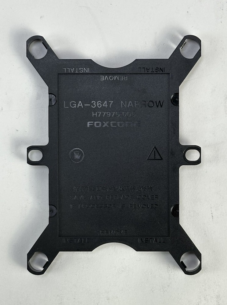 Intel LGA3647 Xeon CPU Socket Cap Cover Socket Protector Blank LGA 3647 Foxconn