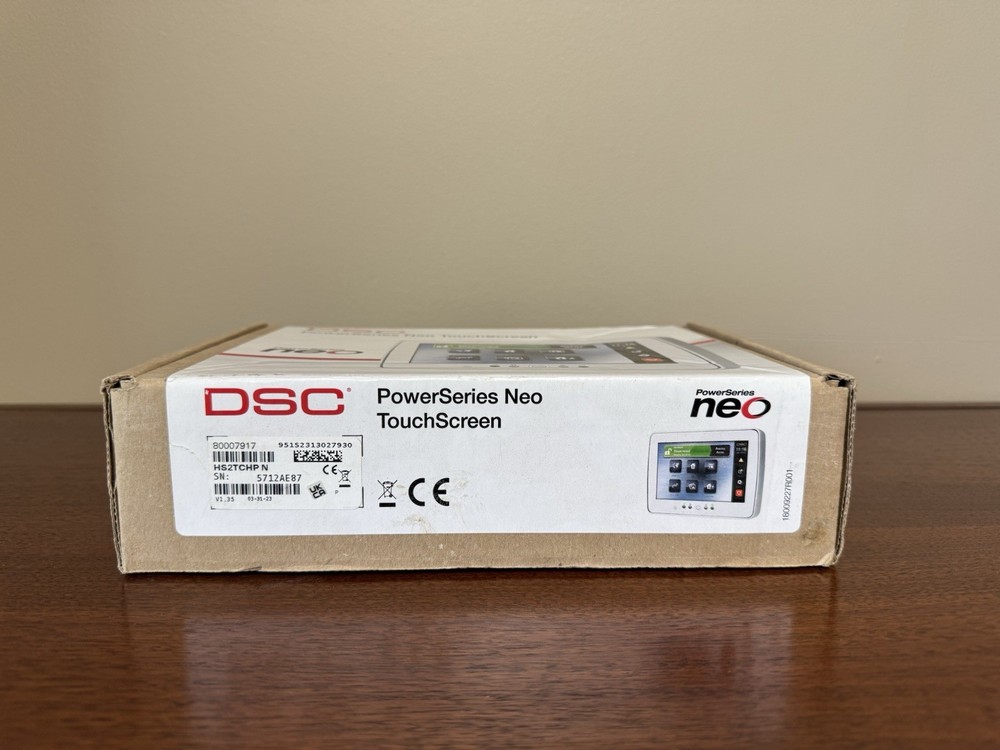 DSC HS2TCHP 7 Inch Hardwired Touchscreen Keypad Neo - White